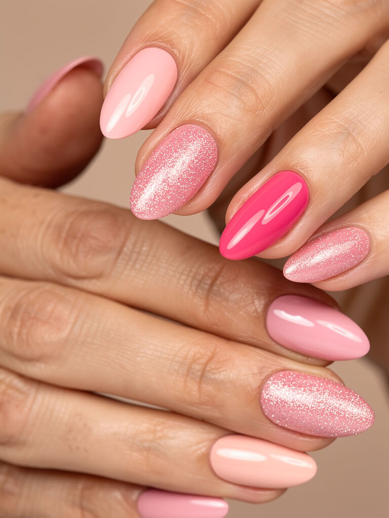 Birthday Nails - festive birthday manicure