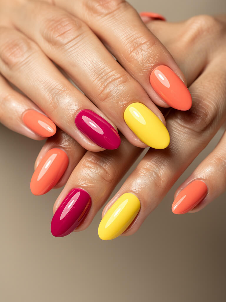 Birthday Nails - festive birthday manicure