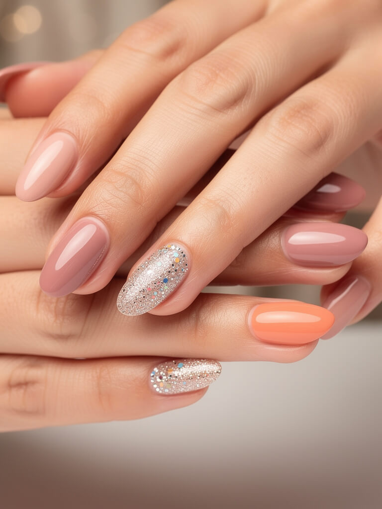 Birthday Nails - festive birthday manicure