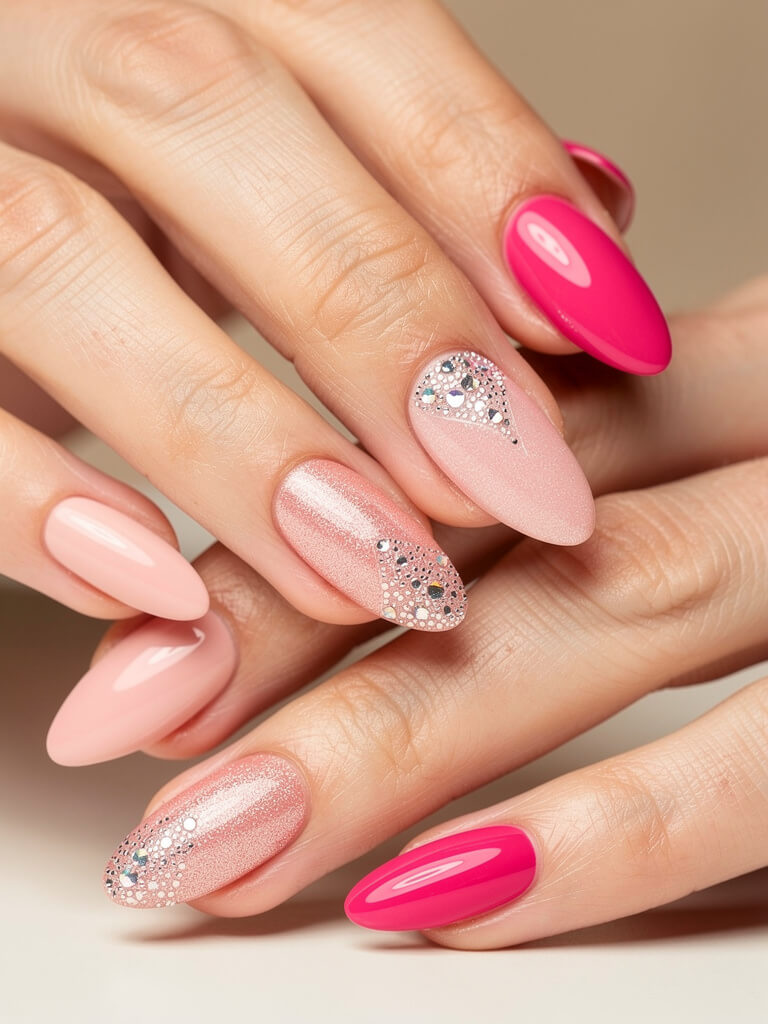 Birthday Nails - festive birthday manicure