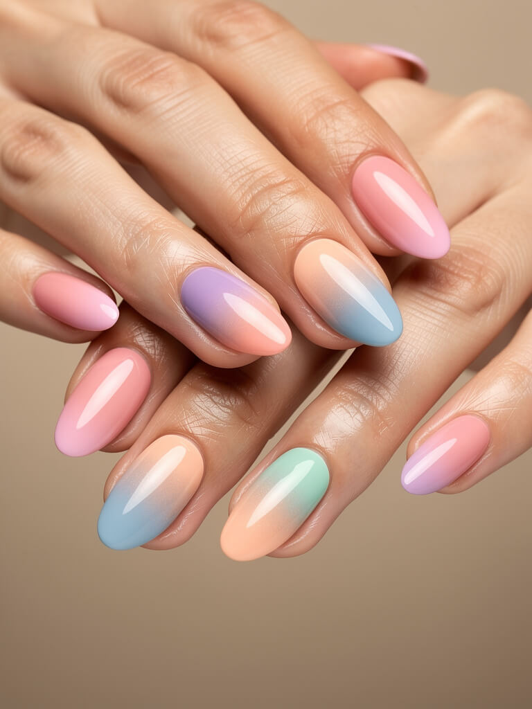 Birthday Nails - festive birthday manicure