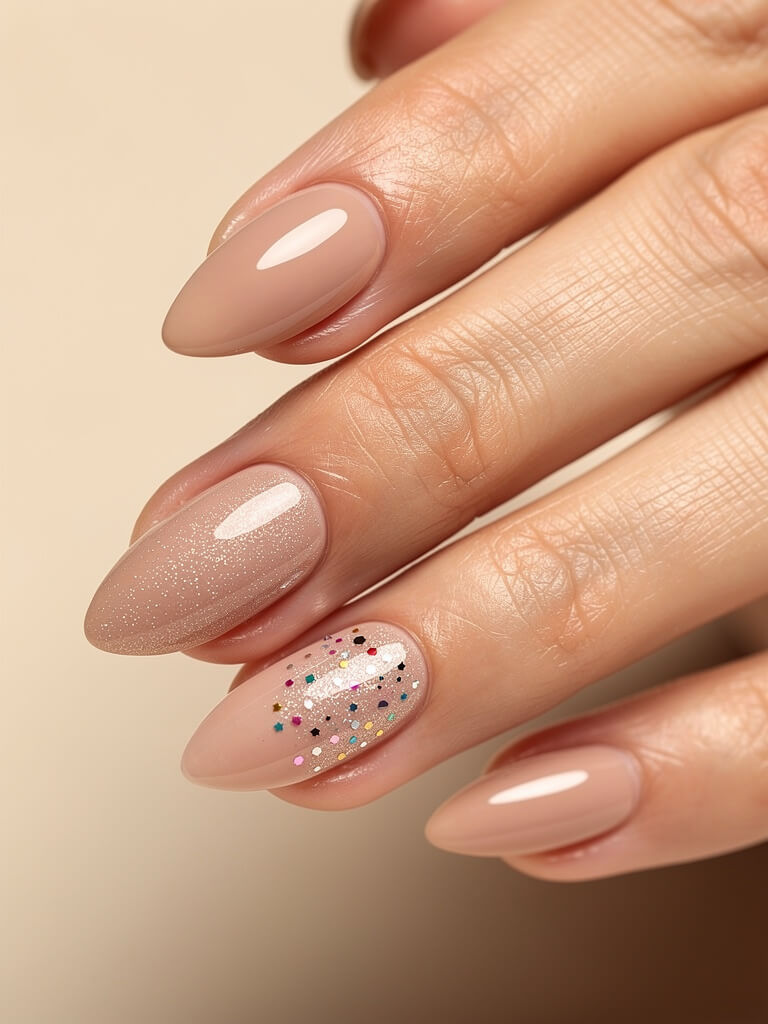 Birthday Nails - festive birthday manicure