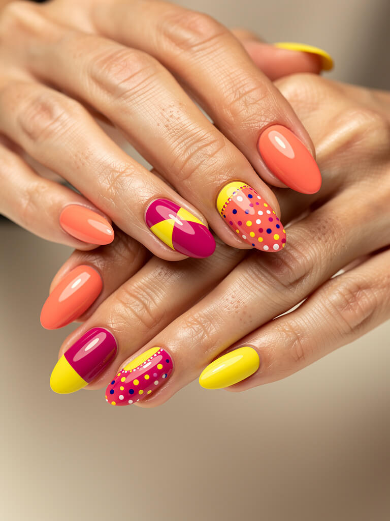 Birthday Nails - nail art inspiration
