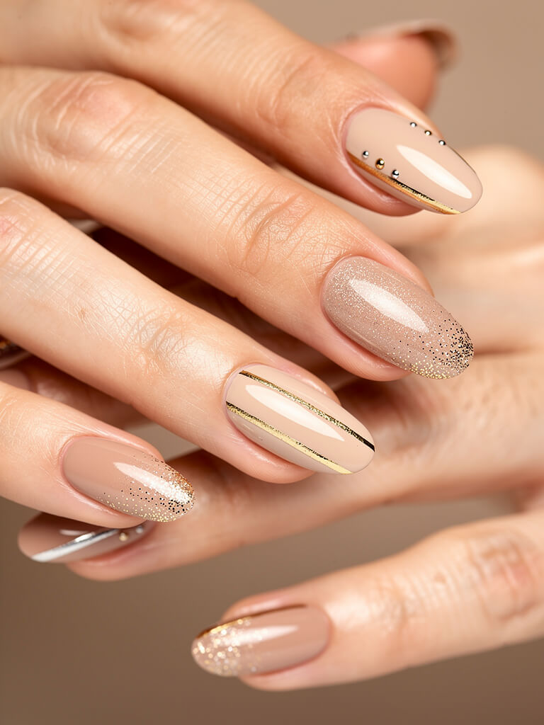 Birthday Nails - festive birthday manicure