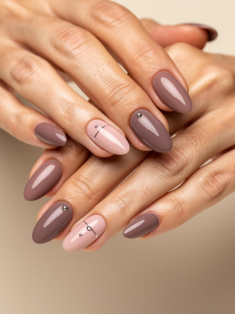 Clean Girl Nails - soft nude minimalist manicure