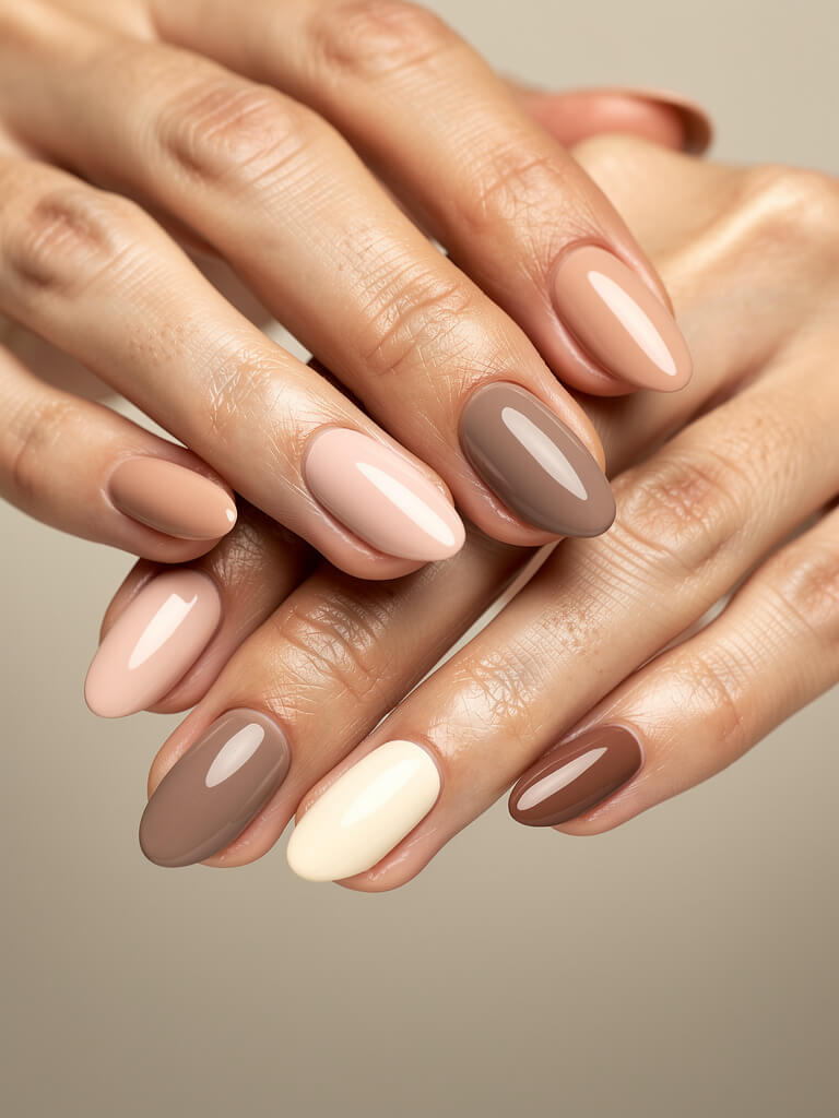 Minimal Nails - clean minimal negative space manicure