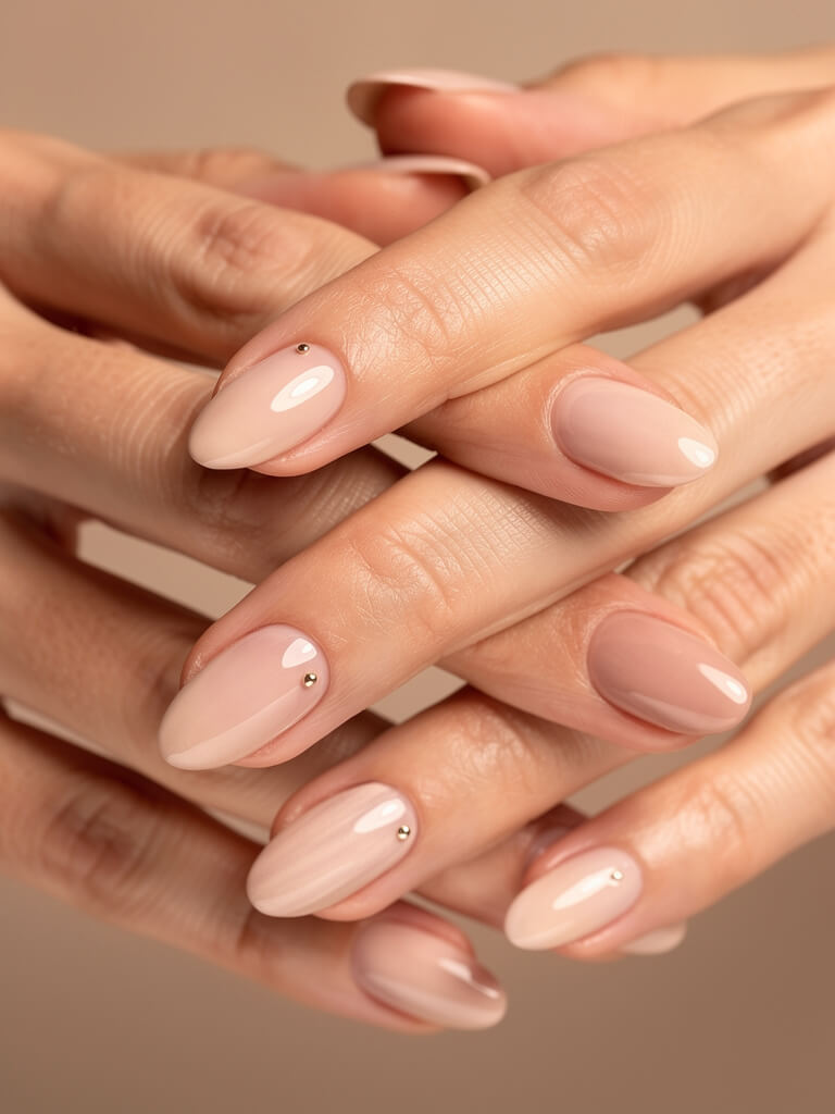 Minimal Nails - clean minimal negative space manicure