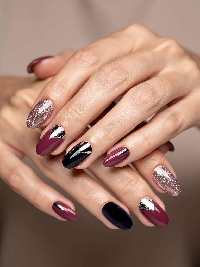Party & Night Out Nails - glamorous night out manicure