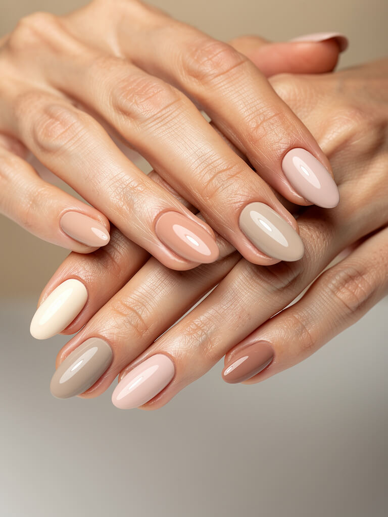 Soft Luxury Nails - soft luxury pearl finish manicure