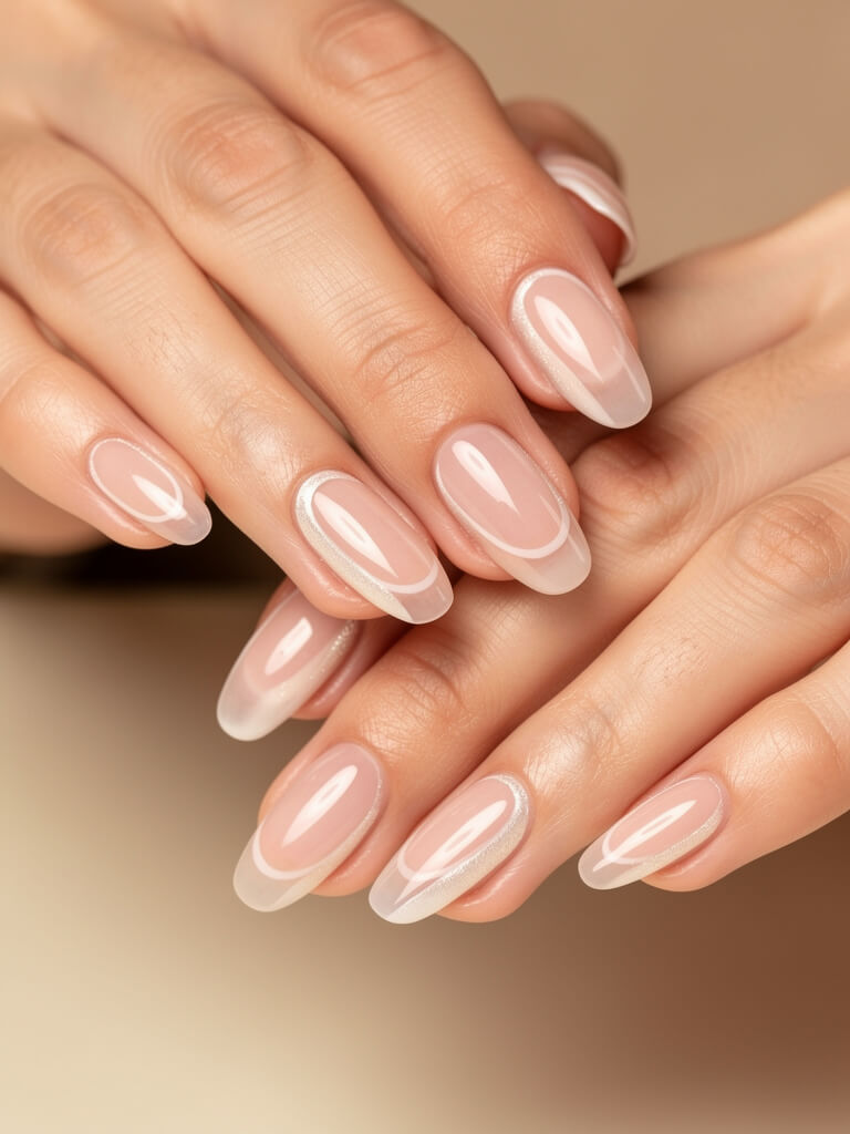 Spring Nails - pastel floral spring manicure