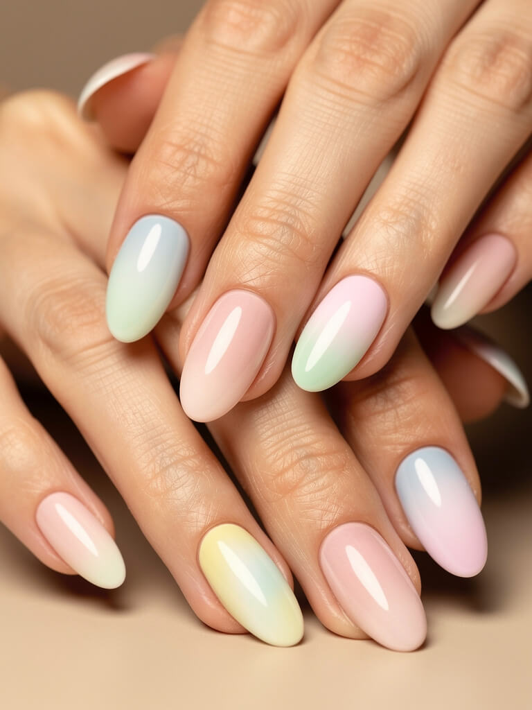 Summer Nails - bright summer manicure design