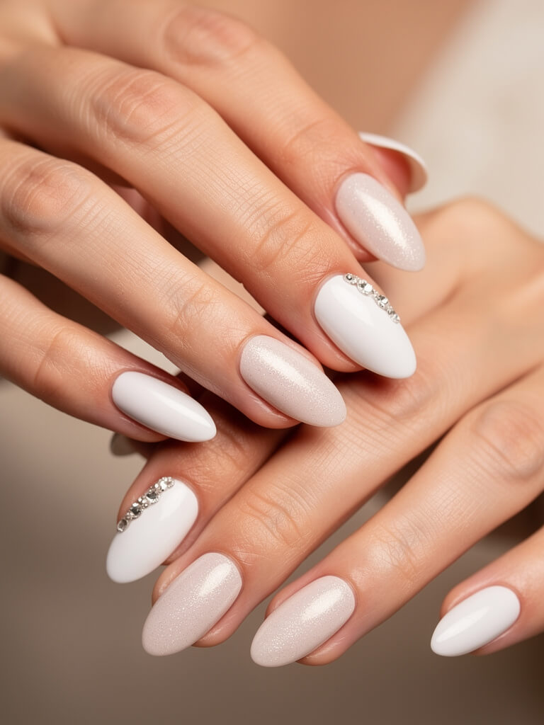 Wedding Nails - elegant bridal manicure