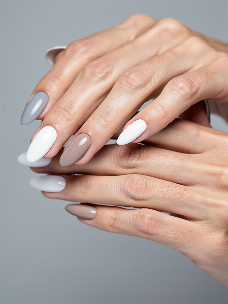 Winter Nails - winter seasonal manicure