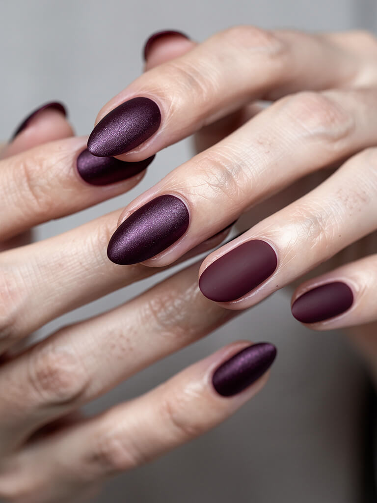 Winter Nails - winter seasonal manicure