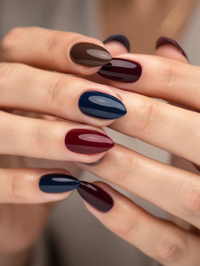 Winter Nails - winter seasonal manicure