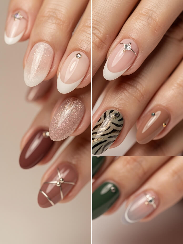 Winter Nails - winter seasonal manicure