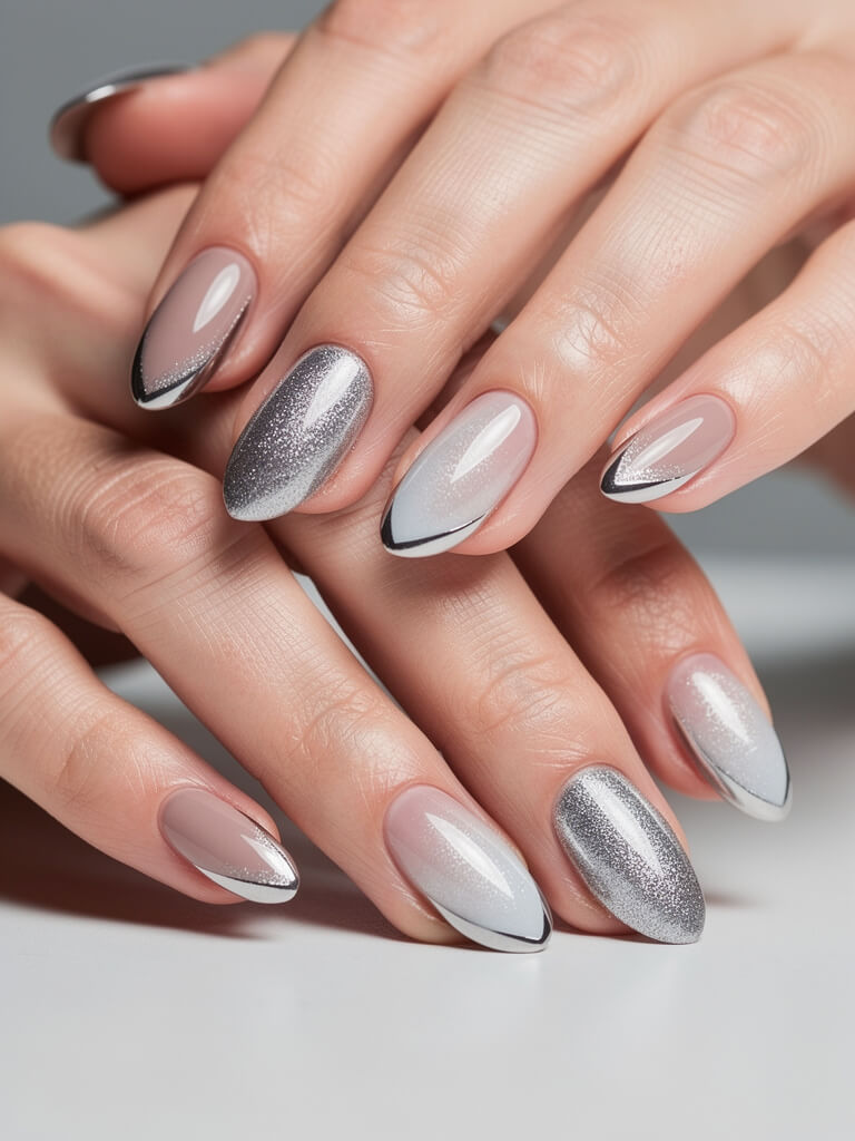 Winter Nails - winter seasonal manicure