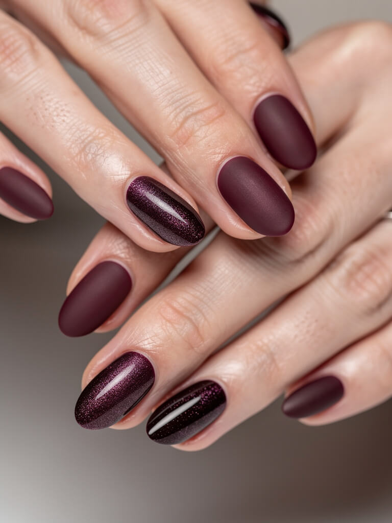 Winter Nails - winter seasonal manicure