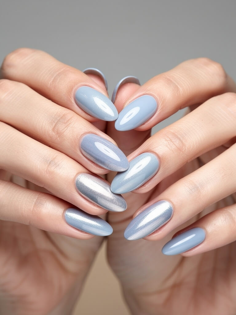 Winter Nails - winter seasonal manicure