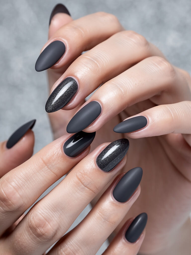 Winter Nails - winter seasonal manicure