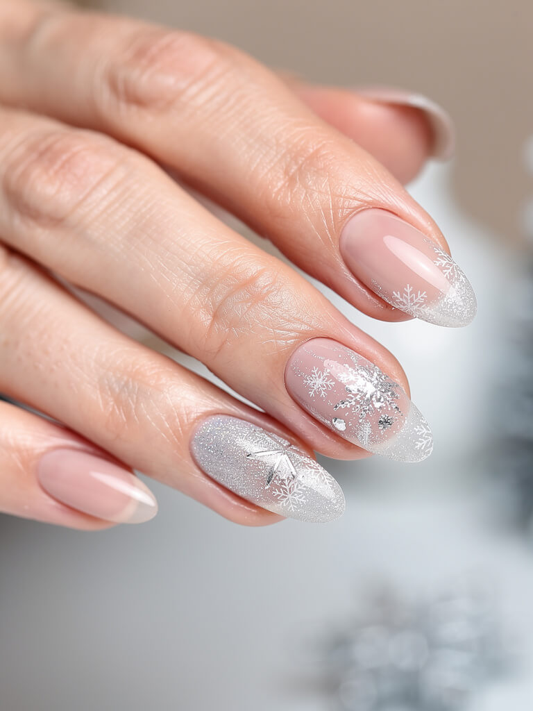 Winter Nails - winter seasonal manicure
